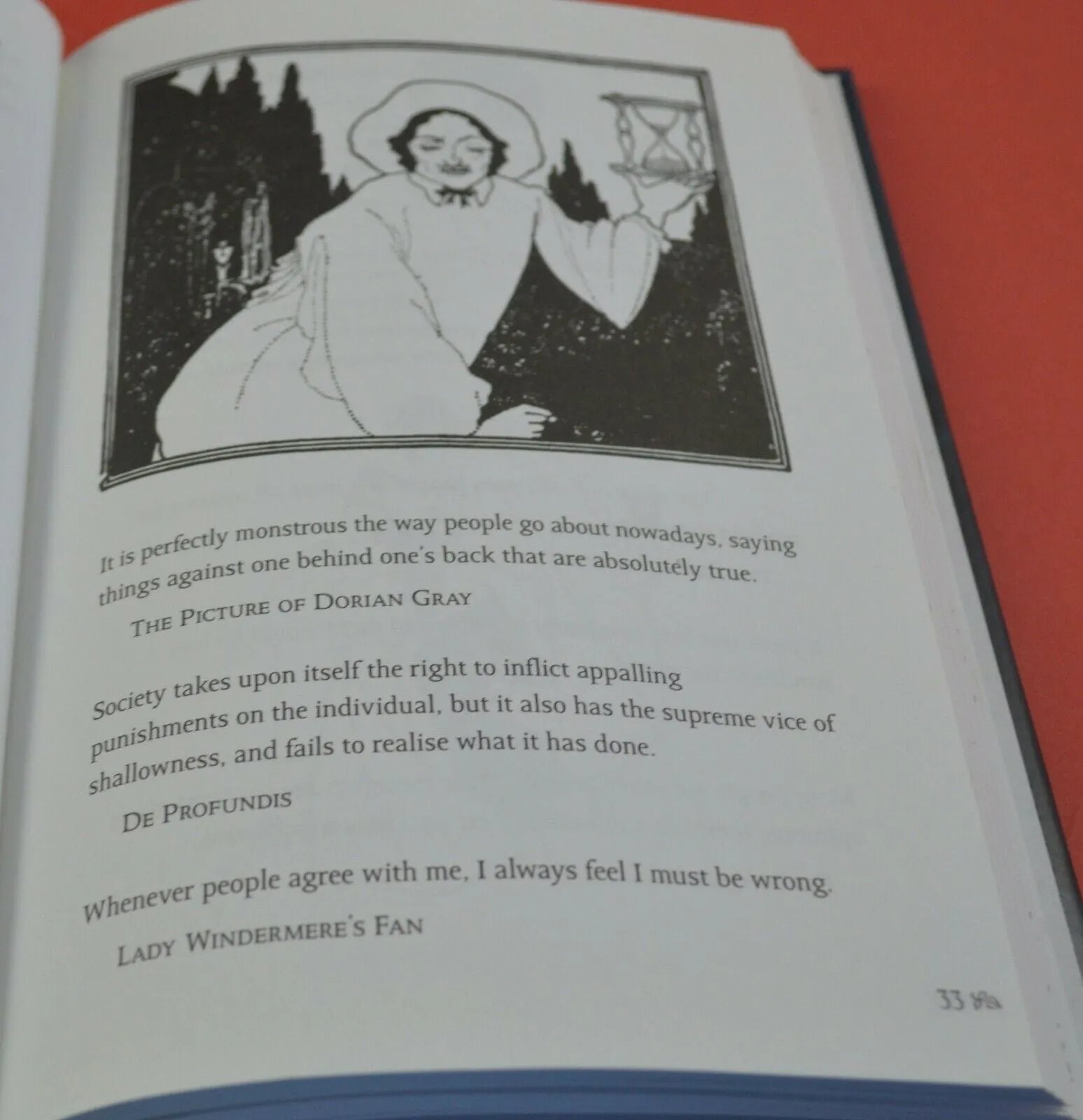 SECONDHAND BOOK THE WICKED WIT OF OSCAR WILDE CENTENARY EDITION(PREVIOUSLY OWNED)GOOD CONDITION