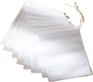 SEDLAV Tea Filter Bags - 100PCS of Essential Wood Pulp Filter Paper Bags with Drawstring for Loose Leaf Tea, Coffee, Herbs