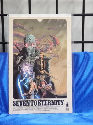 SEVEN TO ETERNITY 1 2ND PRINTING RICK REMENDER JEROME OPENA (2016, IMAGE COMICS)