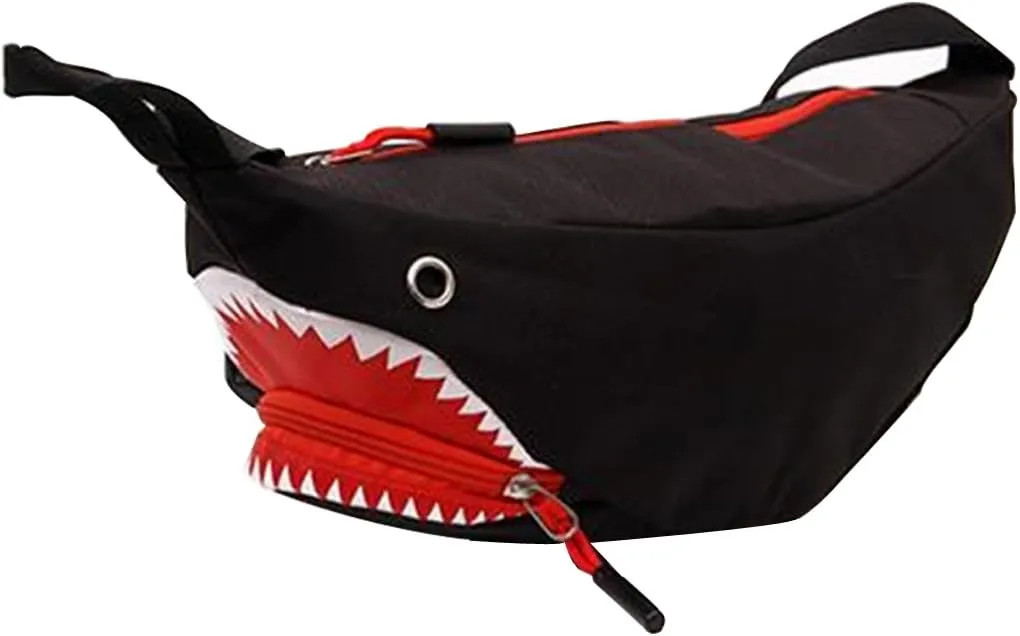 Shark Sling Bag Shoulder Chest Fanny Pack Cross Body Bag for Men & Women