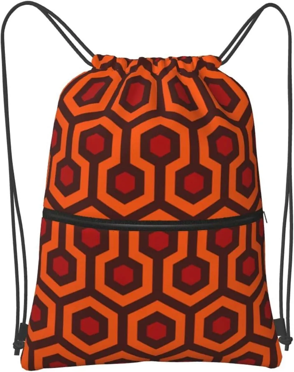 Shining Overlook Drawstring Gym Bag Sports String Backpack For Beach Picnic, Family Outing