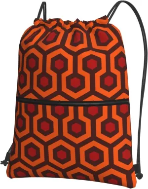 Shining Overlook Drawstring Gym Bag Sports String Backpack For Beach Picnic, Family Outing