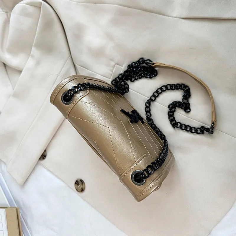 shoulder bag chain messenger bag