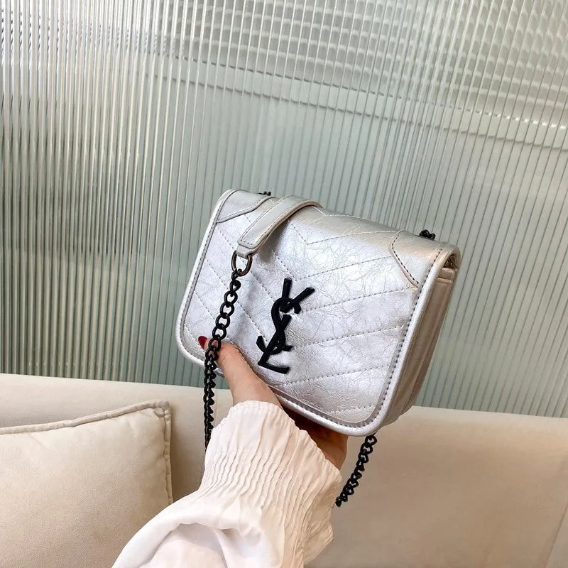 shoulder bag chain messenger bag