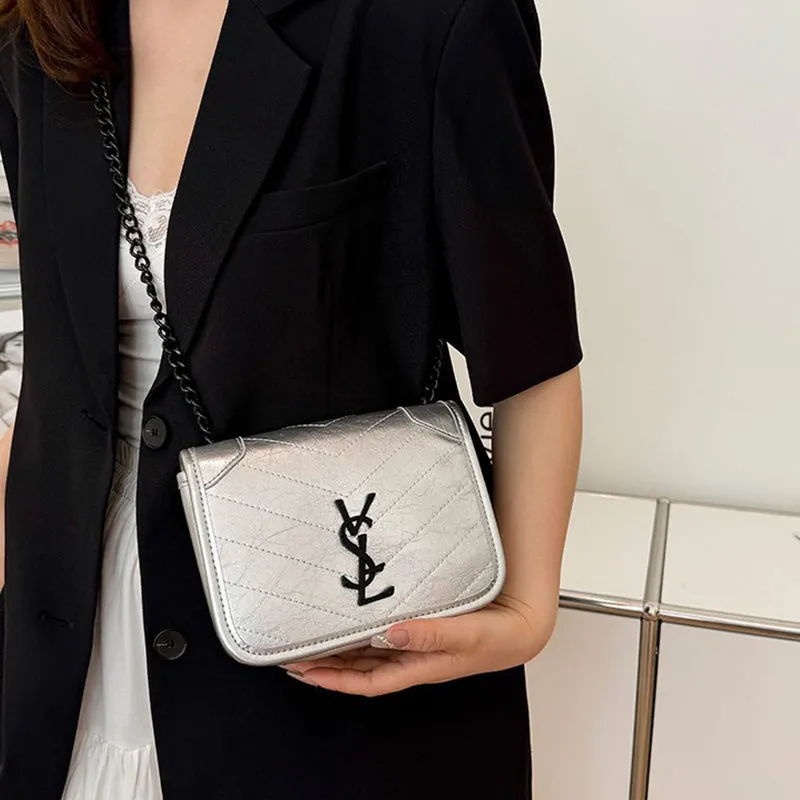 shoulder bag chain messenger bag