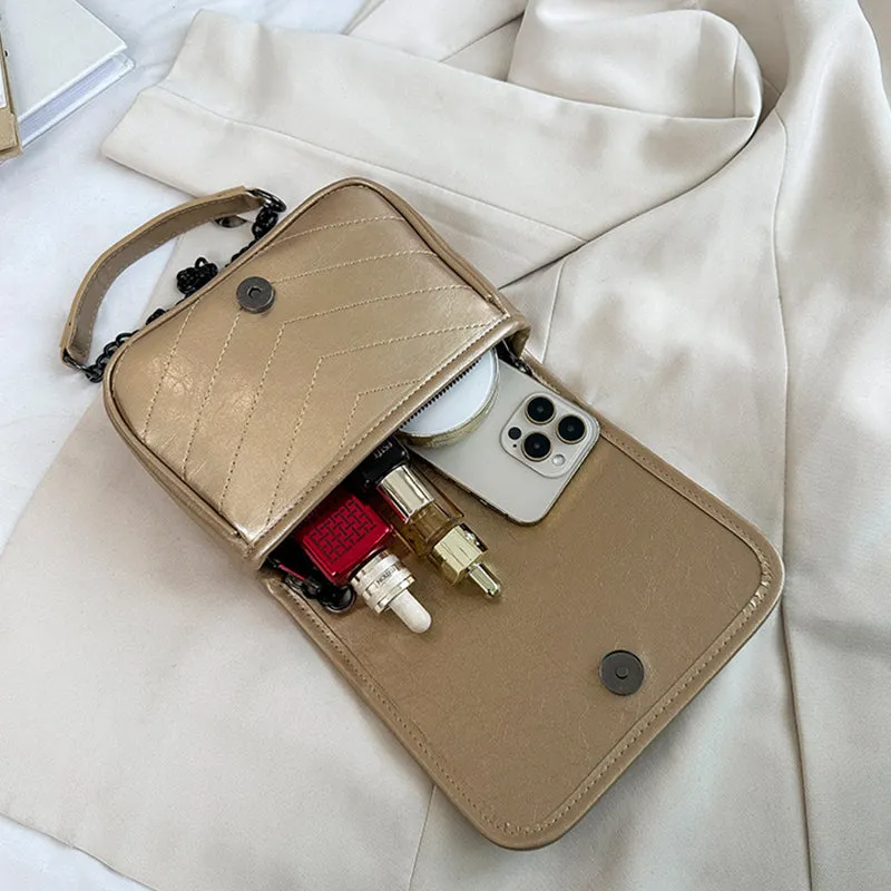 shoulder bag chain messenger bag
