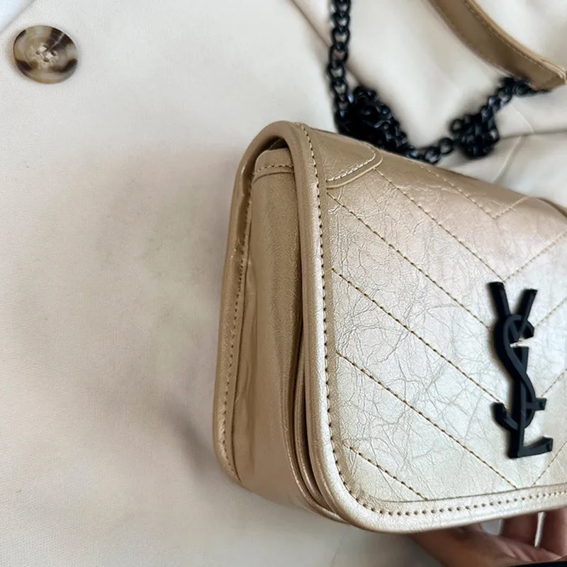 shoulder bag chain messenger bag