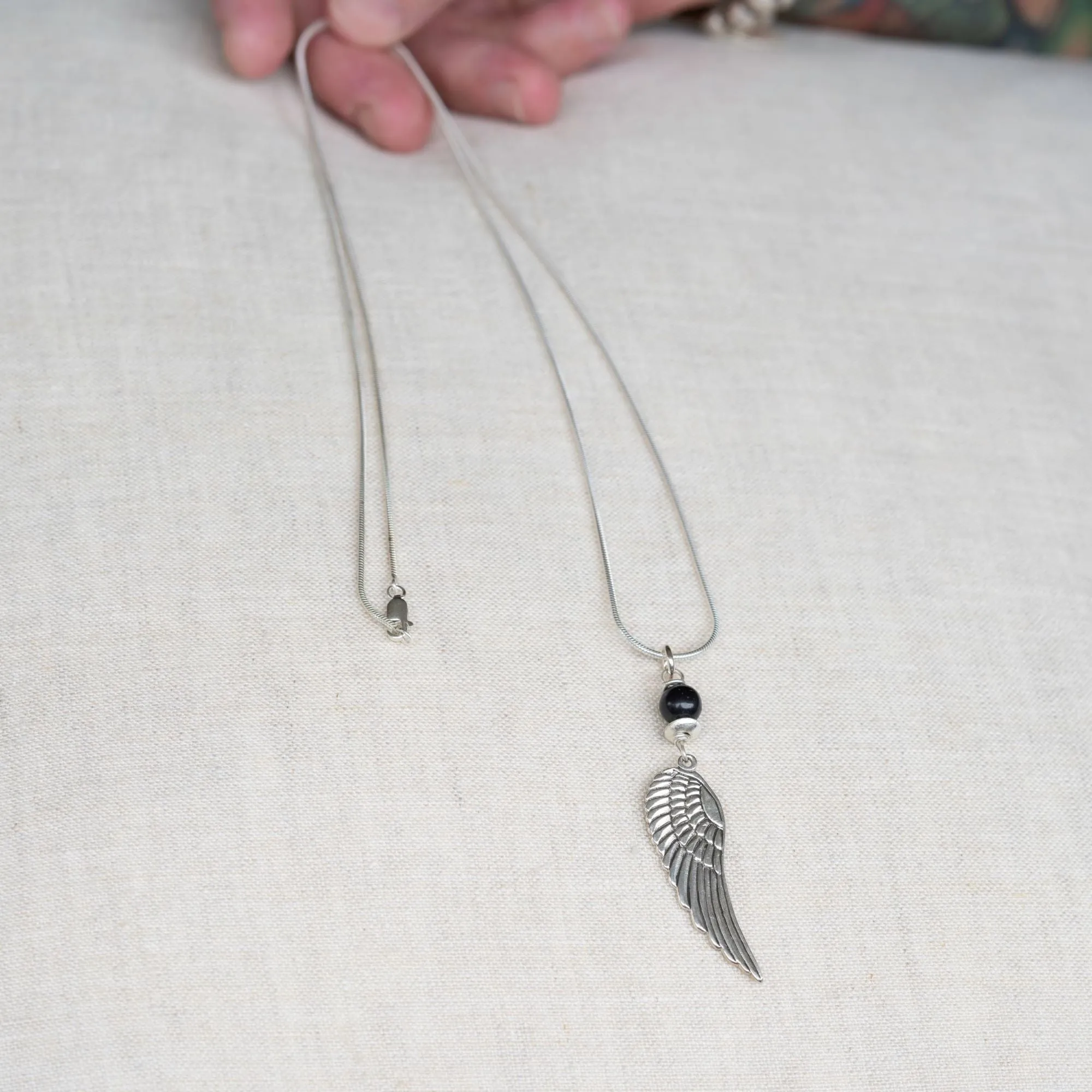 Shungite Messenger Necklace