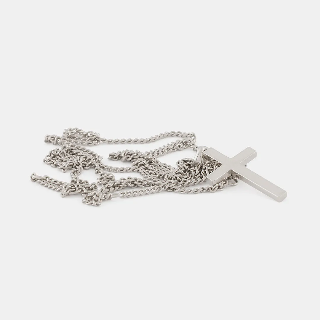Silver Cross Necklace