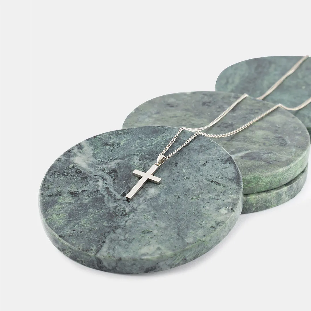Silver Cross Necklace