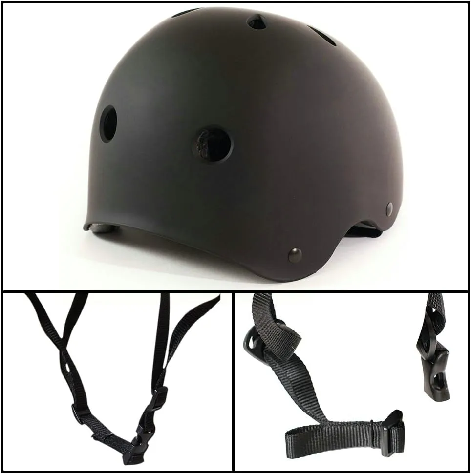 Skateboard Bike Helmet Dual Certified for Youth, Adult Bike, Skate, Roller Skate Inline Skating Rollerblading Scooter Helmet