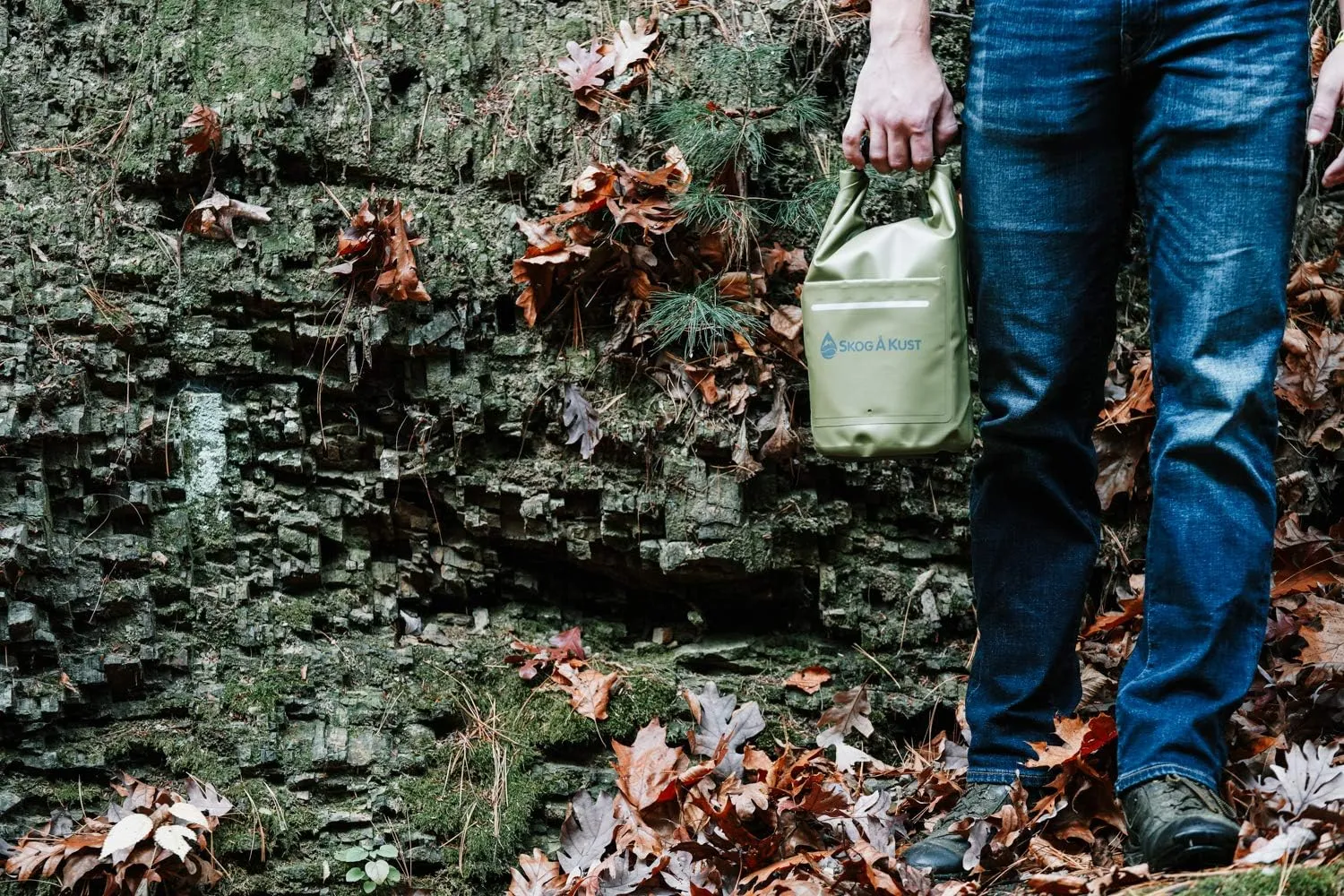 Skog Å Kust DrySak - Roll Top Waterproof Bag for Travel & Outdoors - 5, 10 & 20 Liter sizes