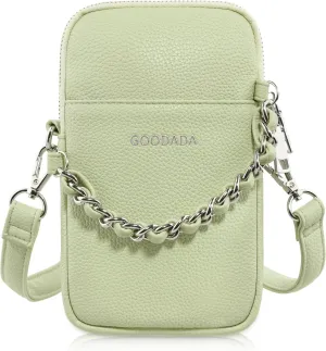 Small Crossbody Cell Phone Bag for Women Men, Mini Over Shoulder Handbag Purse