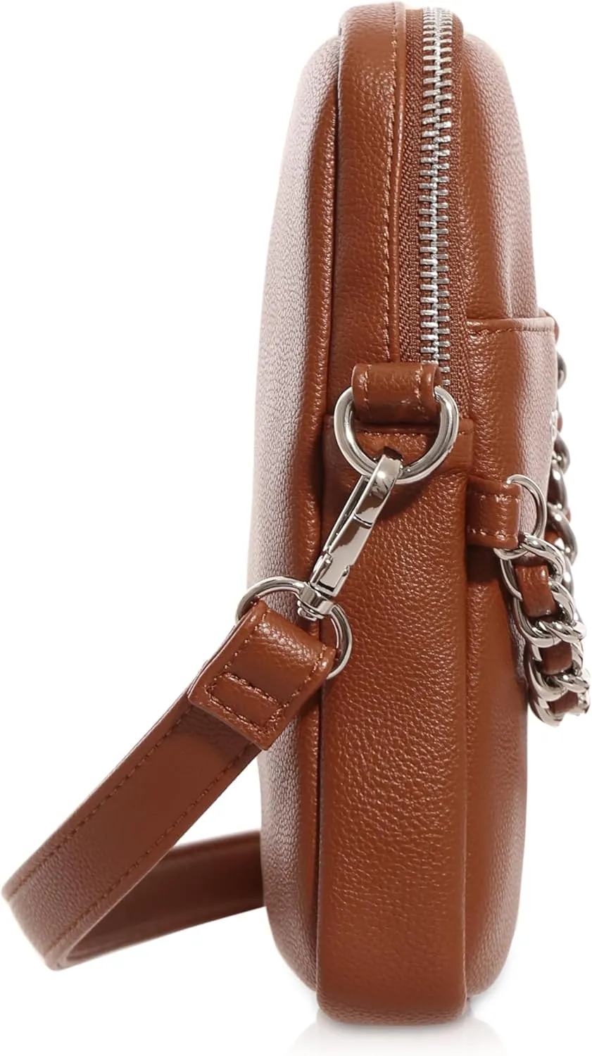 Small Crossbody Cell Phone Bag for Women Men, Mini Over Shoulder Handbag Purse