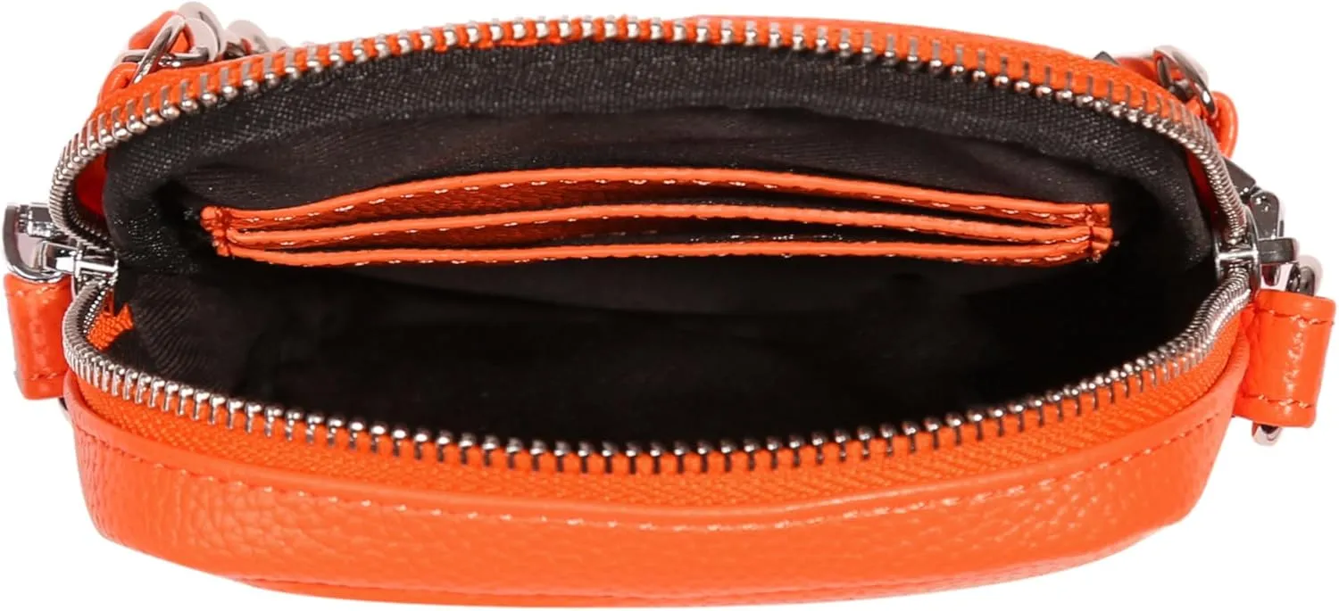 Small Crossbody Cell Phone Bag for Women Men, Mini Over Shoulder Handbag Purse