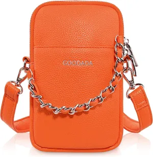 Small Crossbody Cell Phone Bag for Women Men, Mini Over Shoulder Handbag Purse
