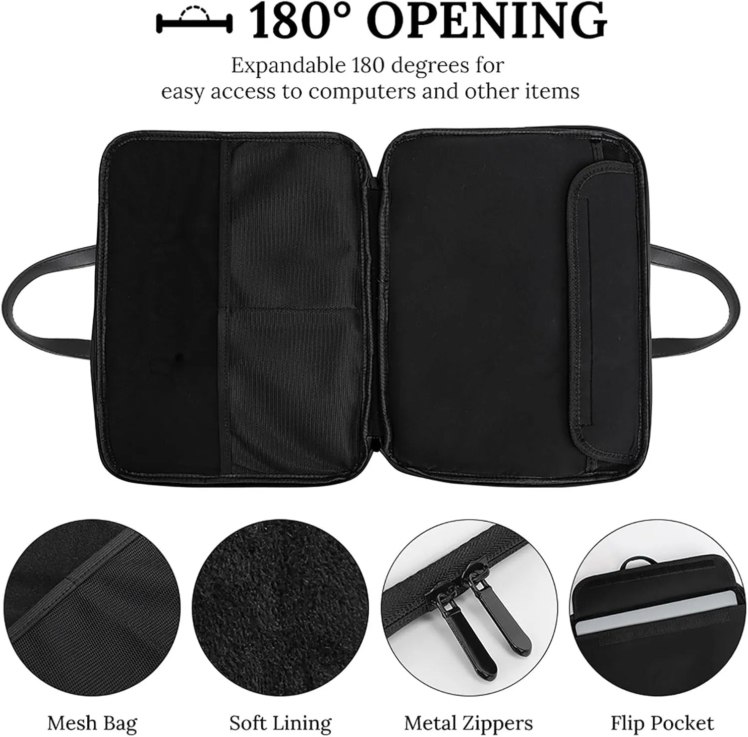 Smoke Steam Train Painting Laptop Sleeve Bag Protective Case Handbag With Shoulder Strap for Computer 10-17 Inch