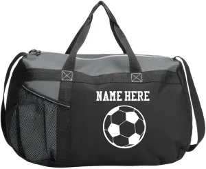 Soccer Sports Duffel Custom Name Soccer Bag: Gym Duffel Bag