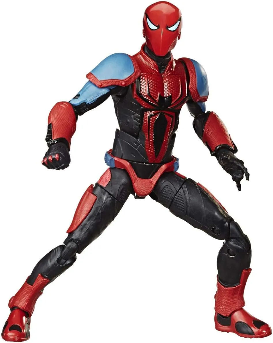 Spider-Man Hasbro Marvel Legends Series 6" Collectible Action Figure Spider-Armor Mk III Toy, with Build-A-Figurepiece & Accessory