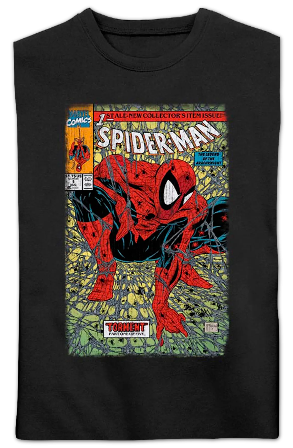 Spider-Man Torment Comic Cover Sweatshirt