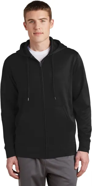 SPORT-TEK Sport-Wick Fleece Full-Zip Hooded Jacket ST238