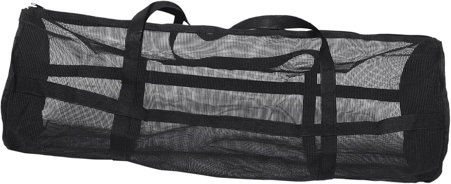 Sports Equipment Mesh Travel Duffle Bag Large Capacity Reusable for Basketball Football