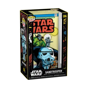 Star Wars #31 Sandtrooper Funko Pop! Comic Covers Display