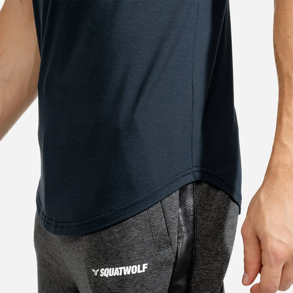 Statement Tee - Navy