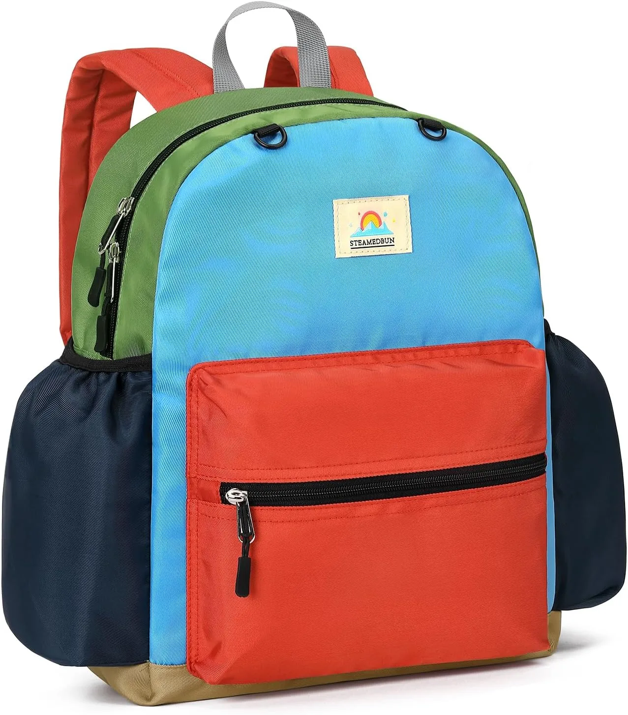 STEAMEDBUN Kids Backpack for Boys 4-6: Boys Backpacks for Elementary - 15 inch Backpack for Kindergarten