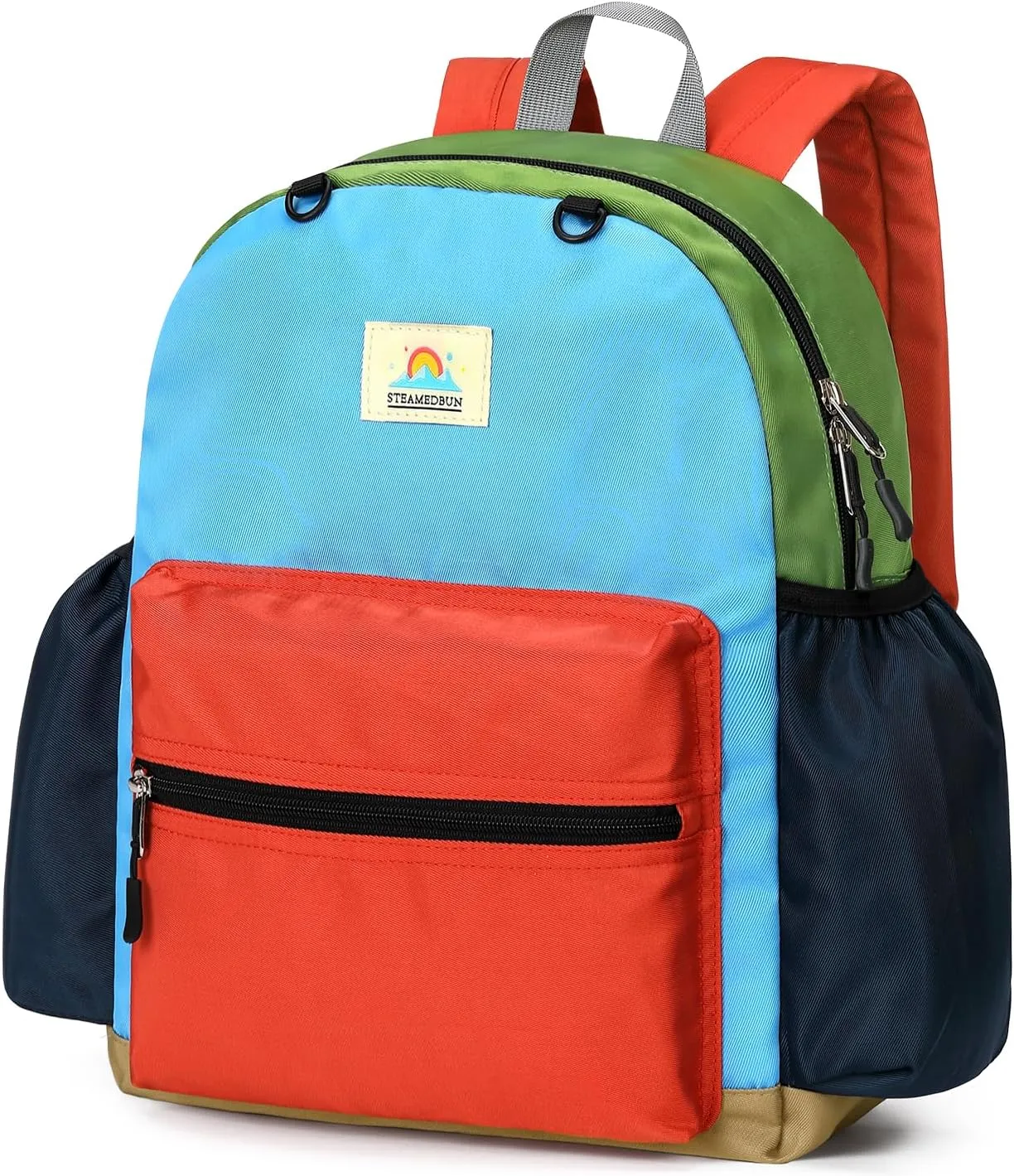 STEAMEDBUN Kids Backpack for Boys 4-6: Boys Backpacks for Elementary - 15 inch Backpack for Kindergarten