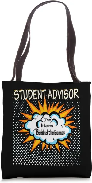 Student Advisor - Funny Hero Job Tote Bag
