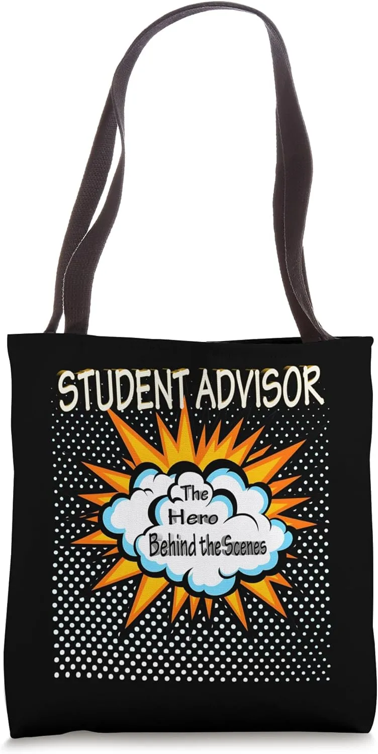 Student Advisor - Funny Hero Job Tote Bag