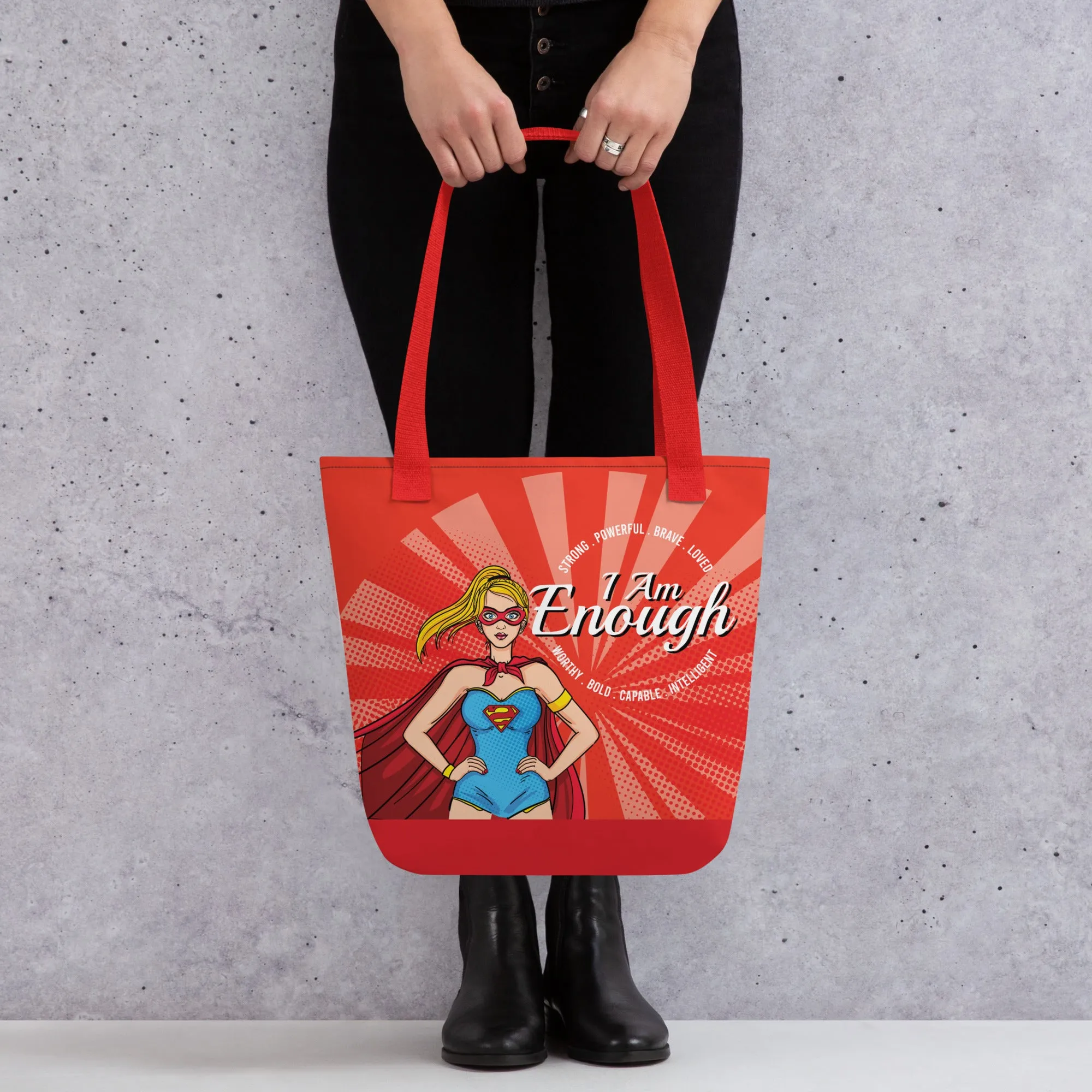 Super Girl Tote Bag
