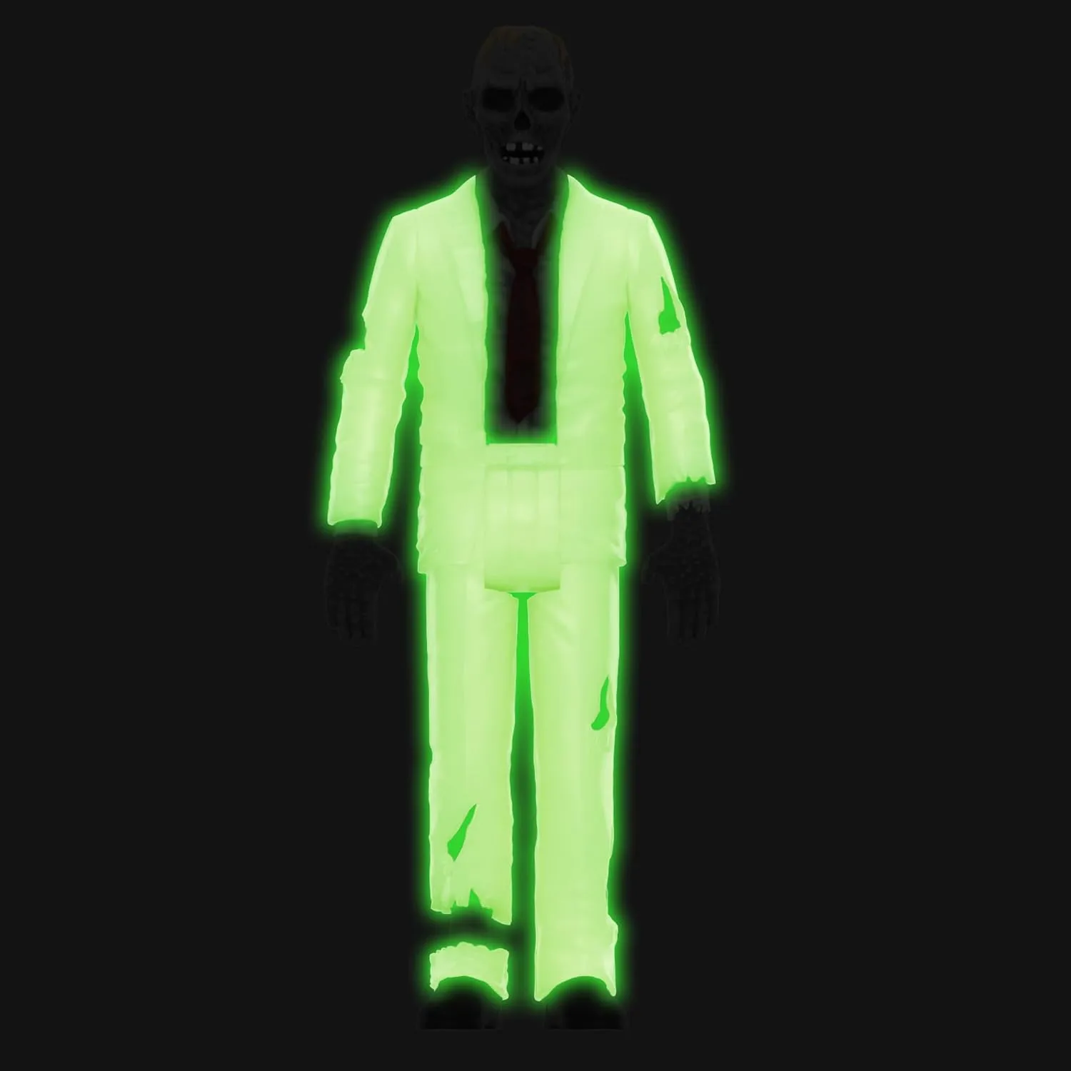 Super7 Pre-Code Horror Chamber of Chills Heartless Zombie (Glow in The Dark) - 3.75" Pre-Code Horror Action Figure Comics Collectibles and Retro Toys