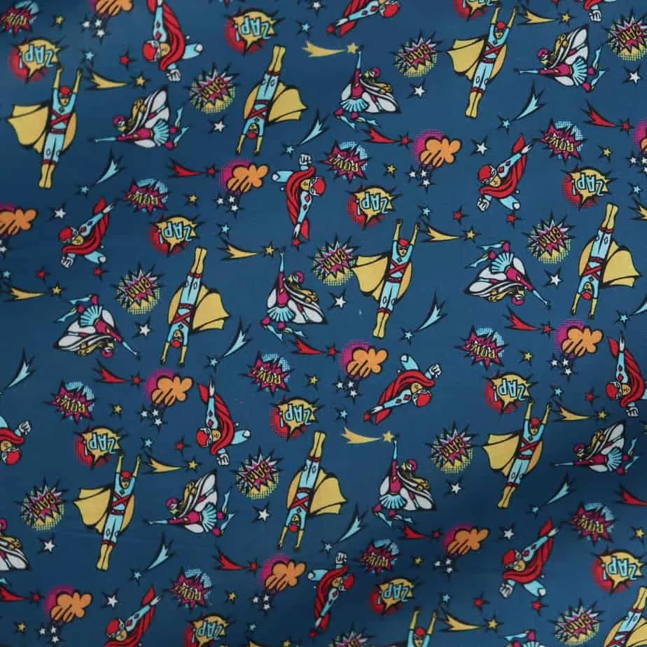 Superhero Print