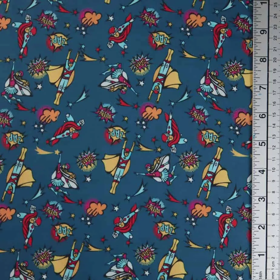 Superhero Print