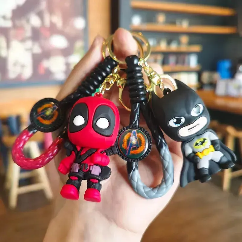 Superheroes Assemble 3D Keychain