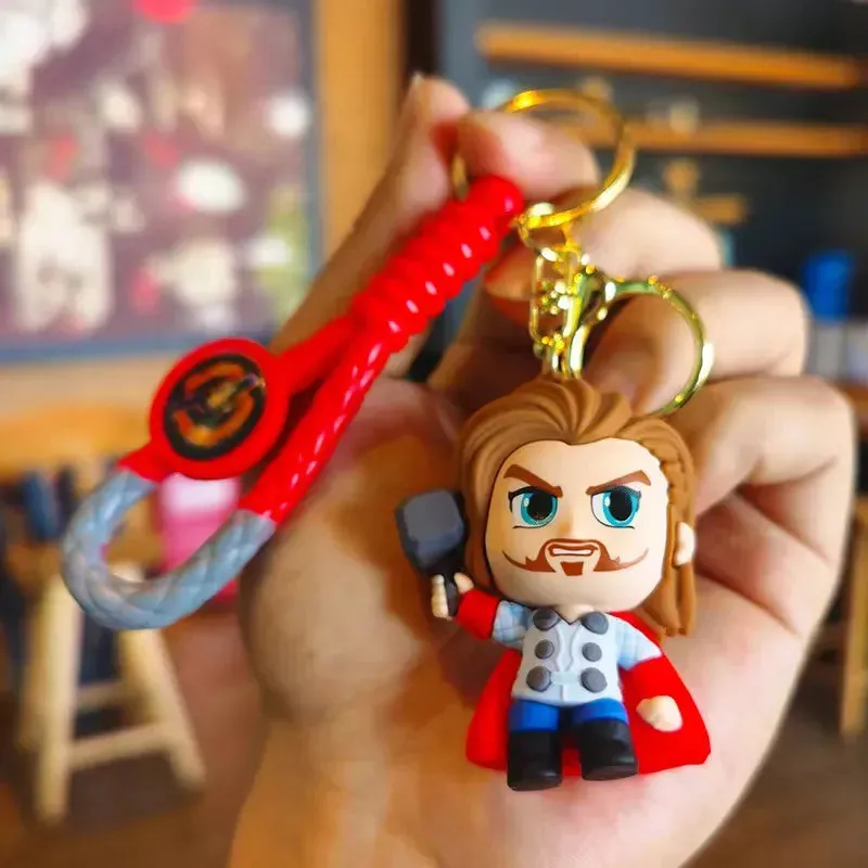 Superheroes Assemble 3D Keychain