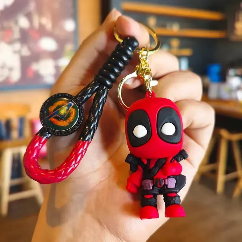 Superheroes Assemble 3D Keychain