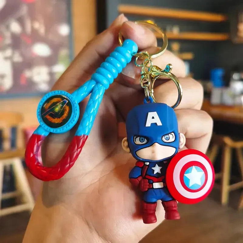 Superheroes Assemble 3D Keychain