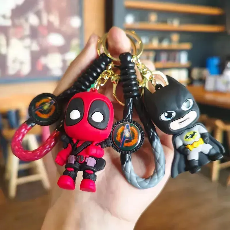 Superheroes Assemble 3D Keychain