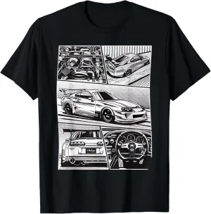 Supra JDM comic book, nice gift idea for men and women T-Shirt