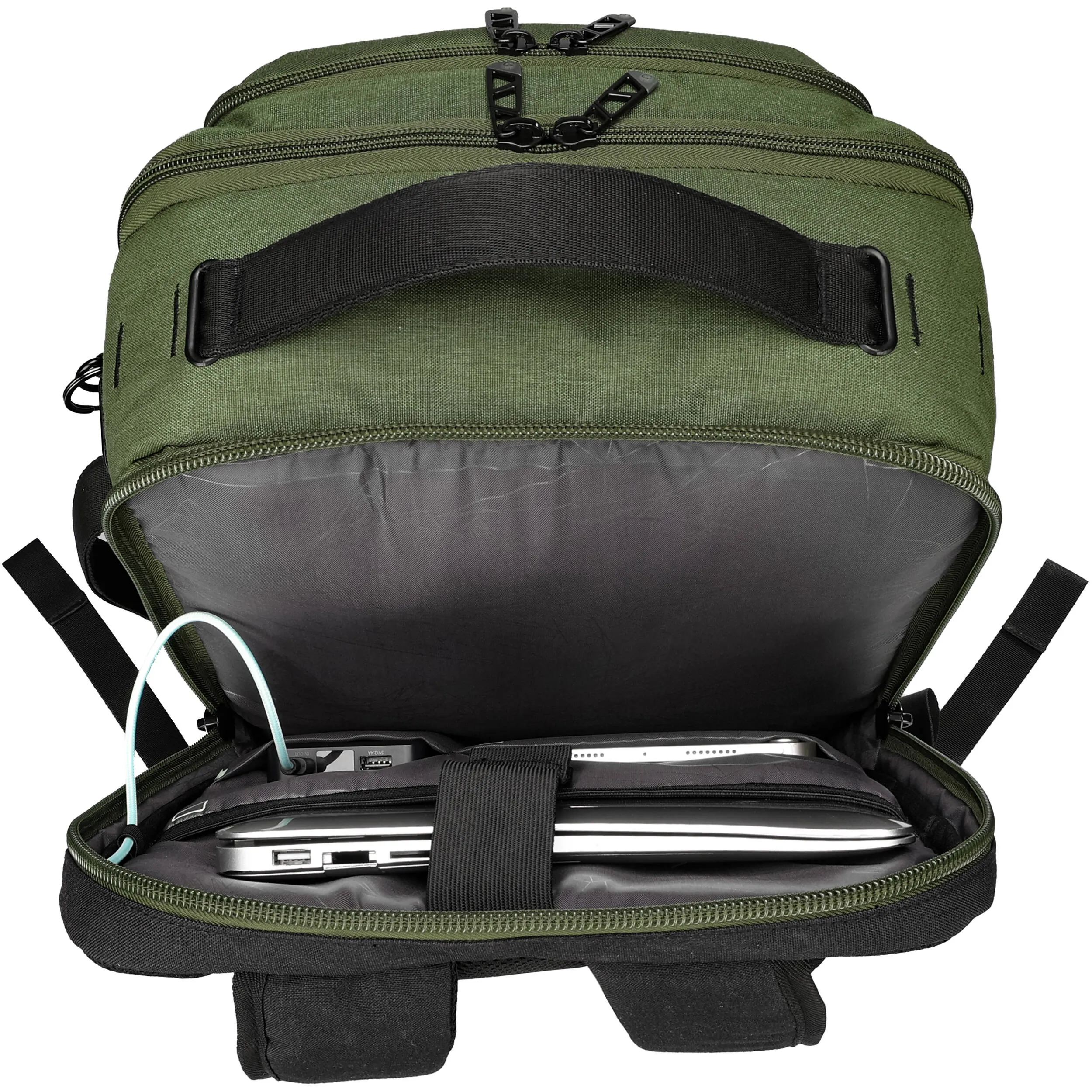 Swissdigital BERG L Backpack (Dark Green, 24L)