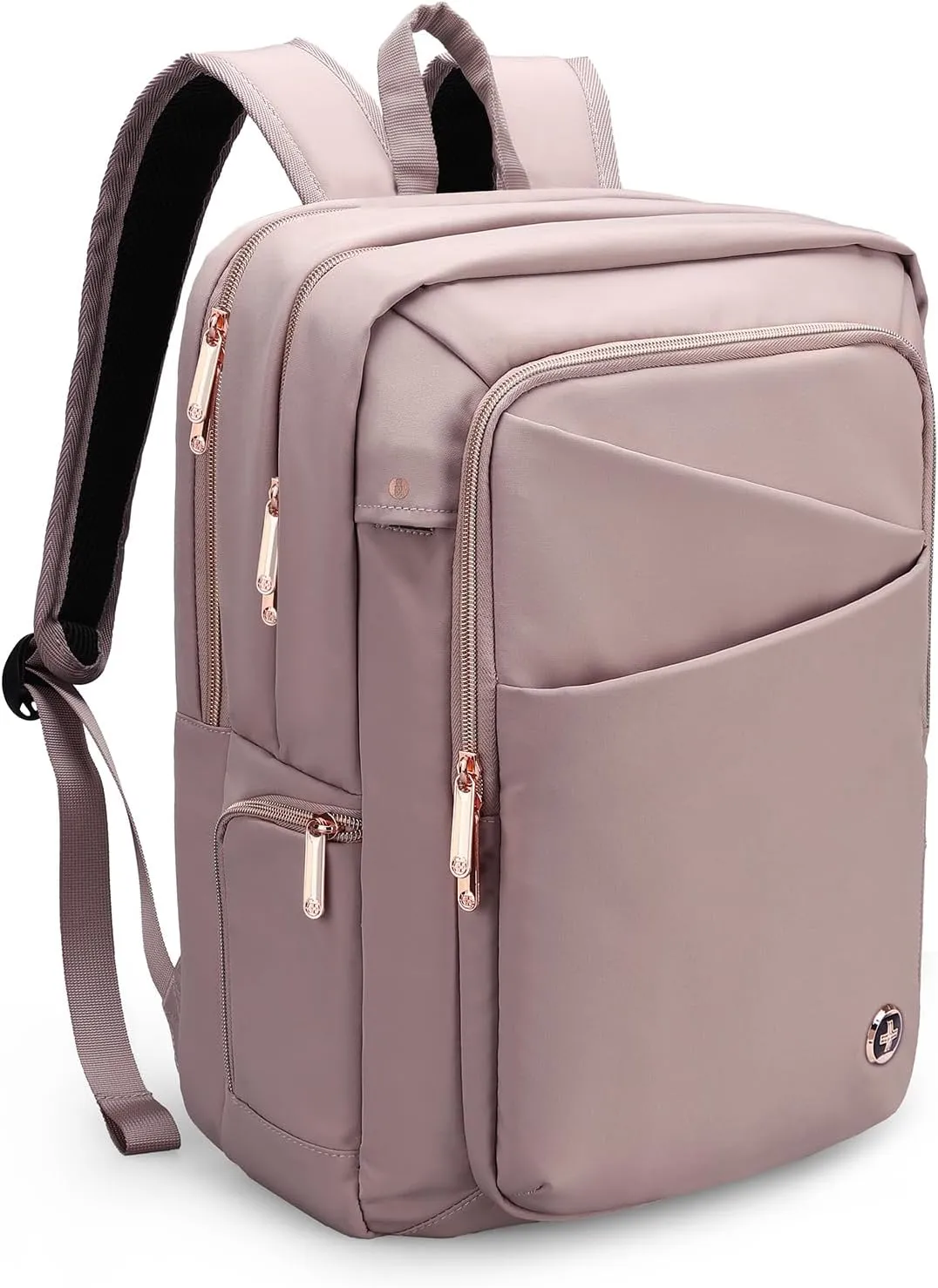 Swissdigital Design Laptop Backpack For Women,College Bookbags With USB Charging Port,Cute Computer Backpacks For Work Business,Pink | KATY ROSE