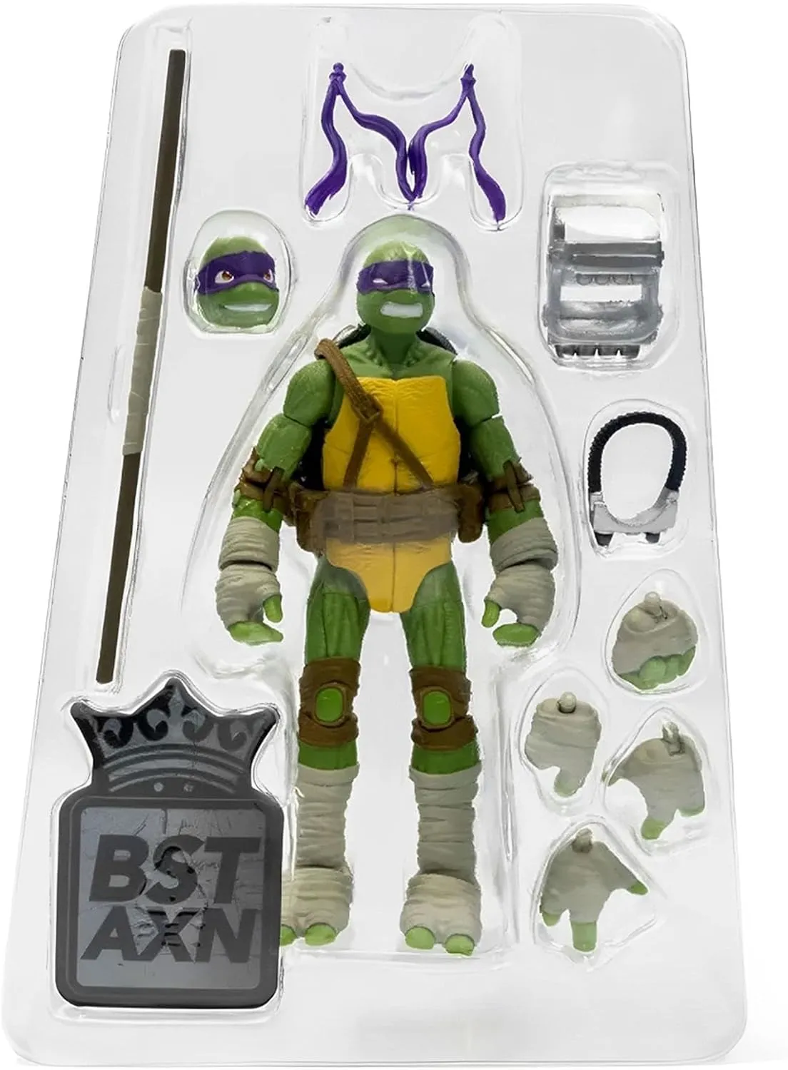 Teenage Mutant Ninja Turtles BST AXN Donatello IDW Inspired Comic Heroes 5-inch Action Figure