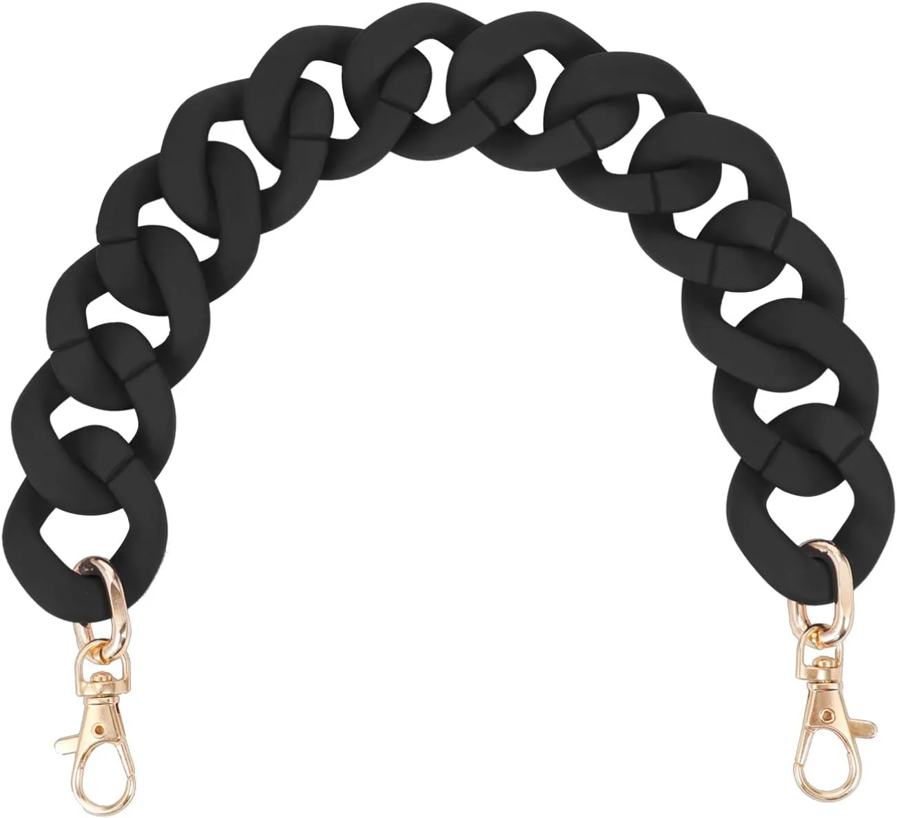 TENDYCOCO Chain Strap Bag Hanging Strap Purse Chain Bag Shoulder Chain Fashion Bag Chain Creative Handbag Chain Tote Bag Straps DIY Bag Straps Handbag Replacements Chain Bag Handle Chain