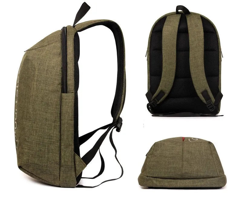 THE CLOWNFISH Echo 25 liters Laptop Backpack for 15.6 Inch Laptops (Forest Green)