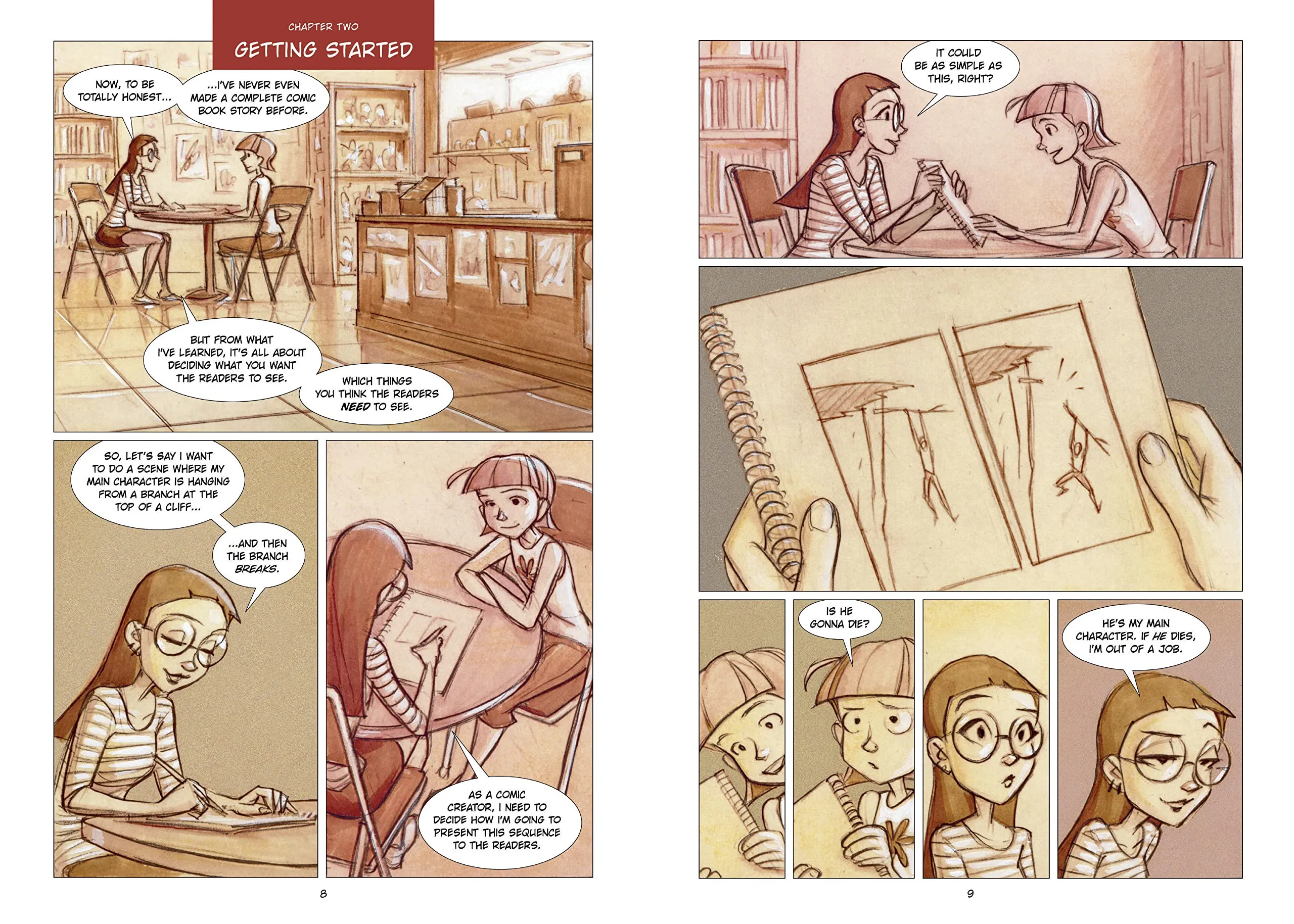 The Comic Book Lesson: A Graphic Novel - Paperback