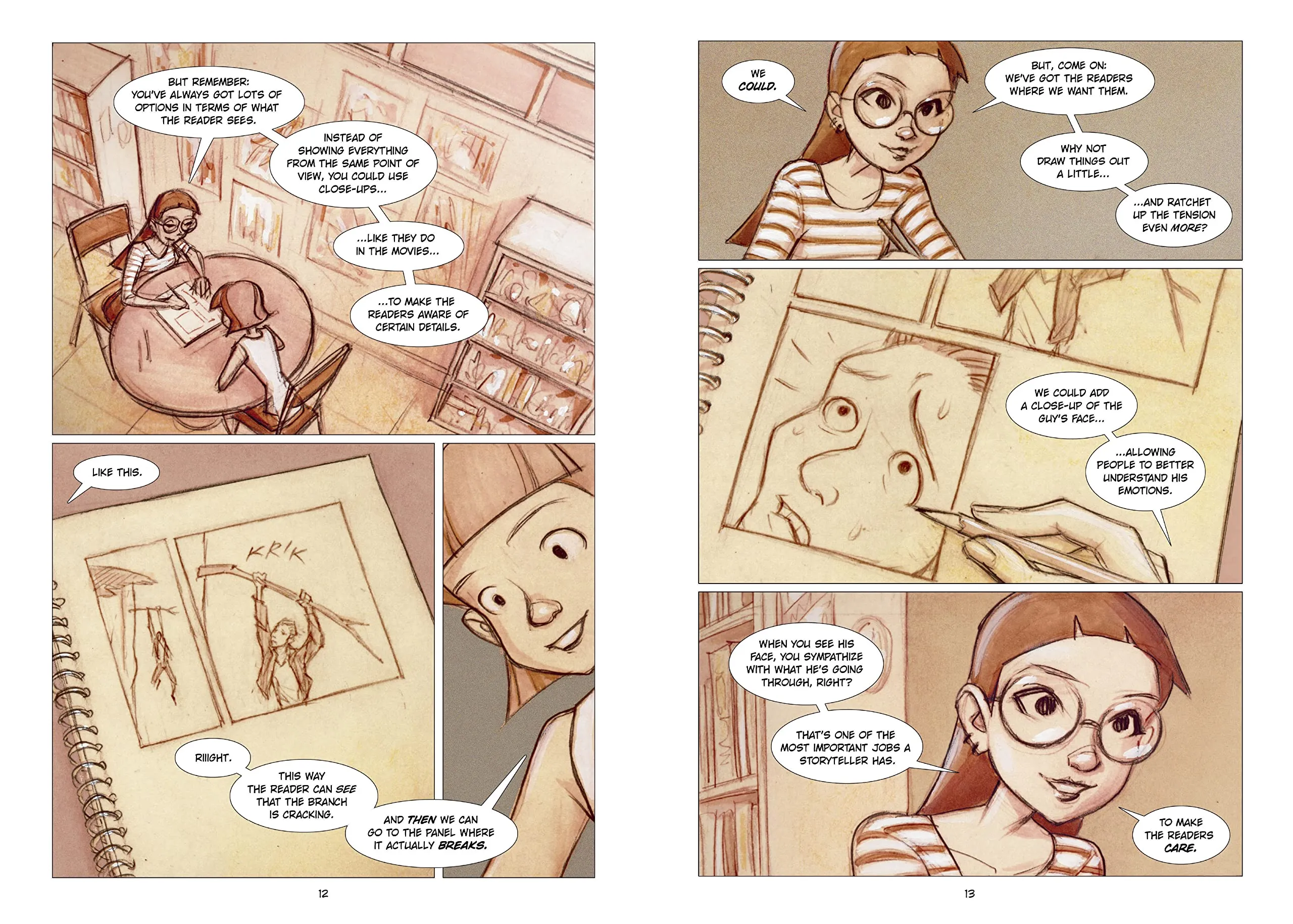 The Comic Book Lesson: A Graphic Novel - Paperback