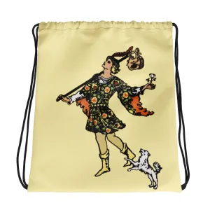 The Fool Card Drawstring Bag